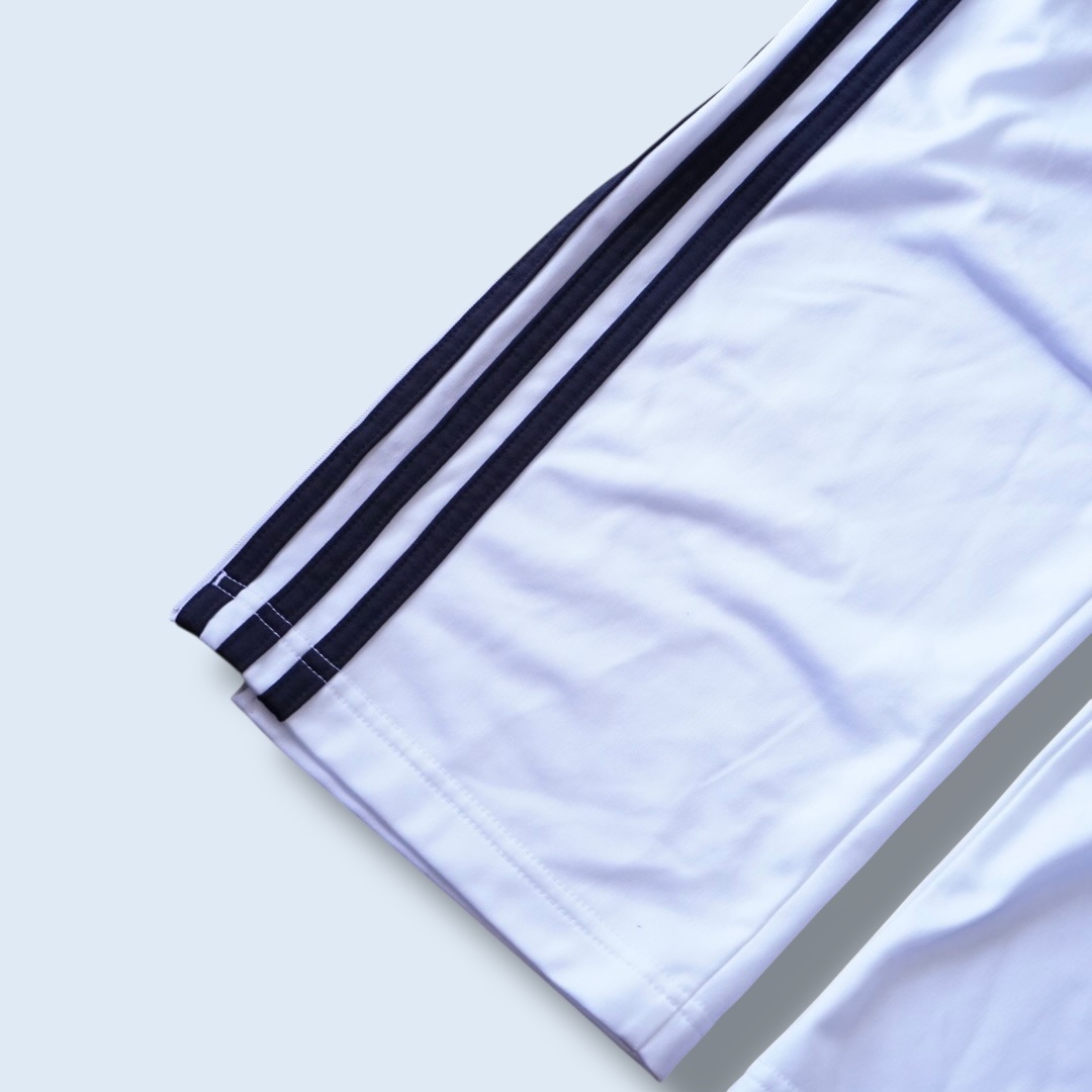 【adidas】white × black track pants