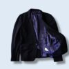 glossy pattern lining tailoerd jacket