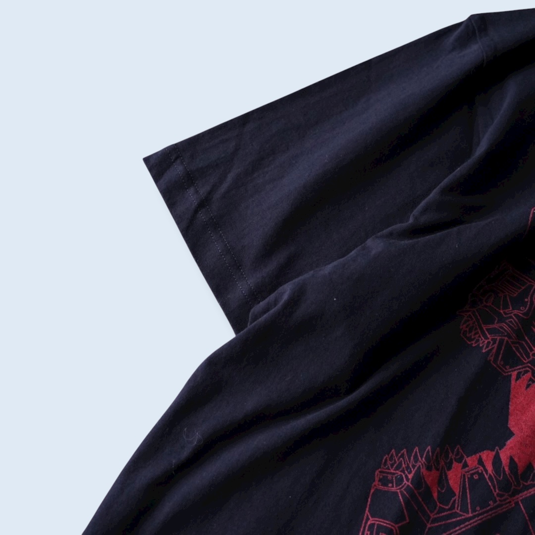 “エロズタボロアスカ / エヴァンゲリオン” print tee