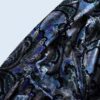 glossy paisley pattern velours tailored jacket