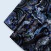 glossy paisley pattern velours tailored jacket