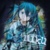 "神オマージュmiku × lain / 初音ミク / serial experiments lain" print tee