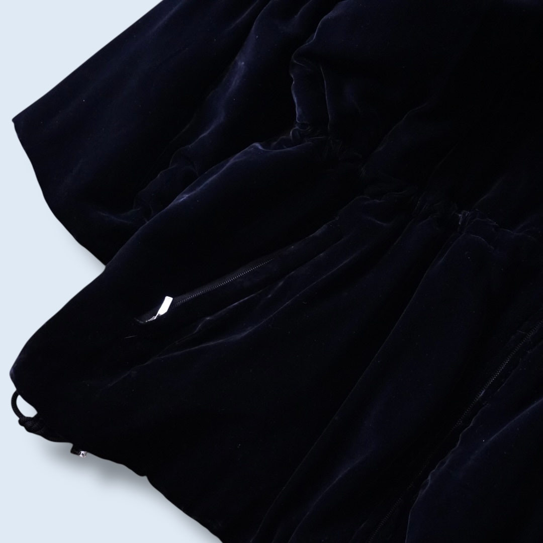 【RalphLauren】oversized velours mods coat