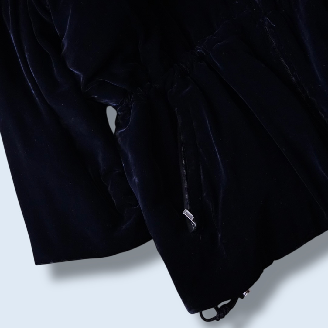 【RalphLauren】oversized velours mods coat