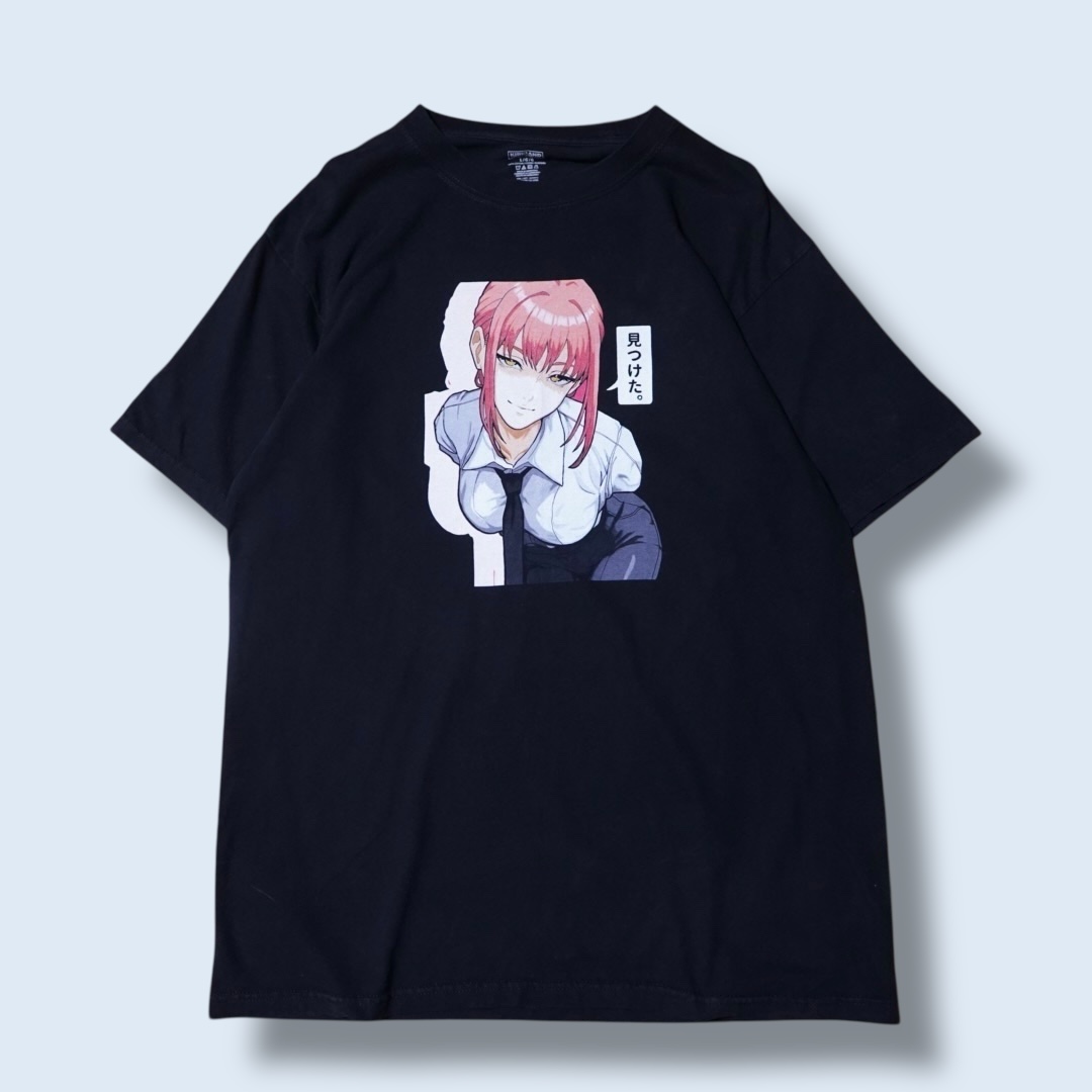 "何かを見つけたマキマさんピン / チェンソーマン" print tee