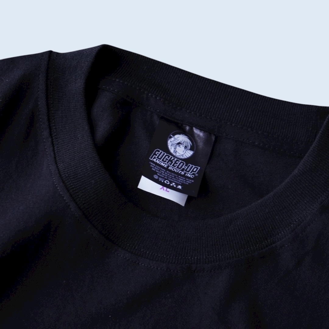 “エロズタボロアスカ / エヴァンゲリオン” print tee