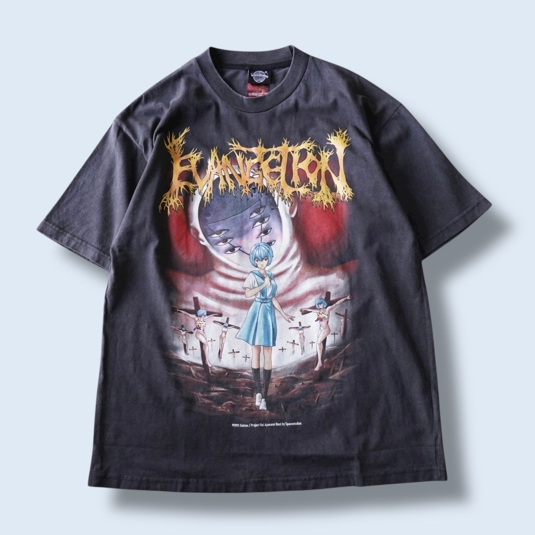 "綾波×リリスのサードインパクト / エヴァンゲリオン" double side print tee