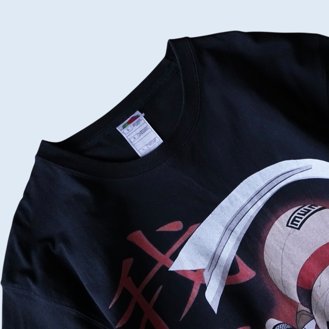 "珍品極上我愛羅のリャンメンピン / NARUTO" double side print tee