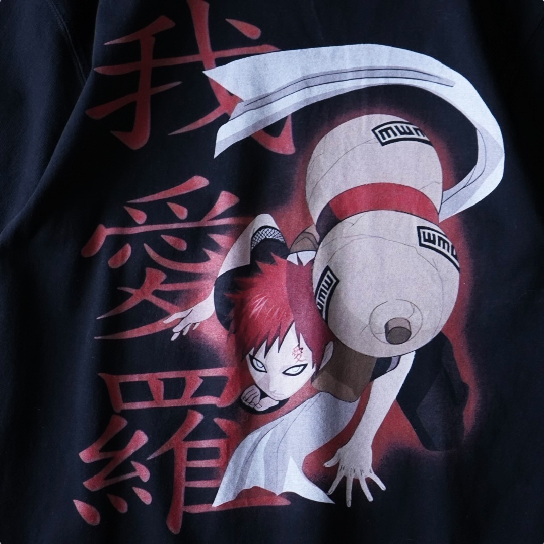 "珍品極上我愛羅のリャンメンピン / NARUTO" double side print tee