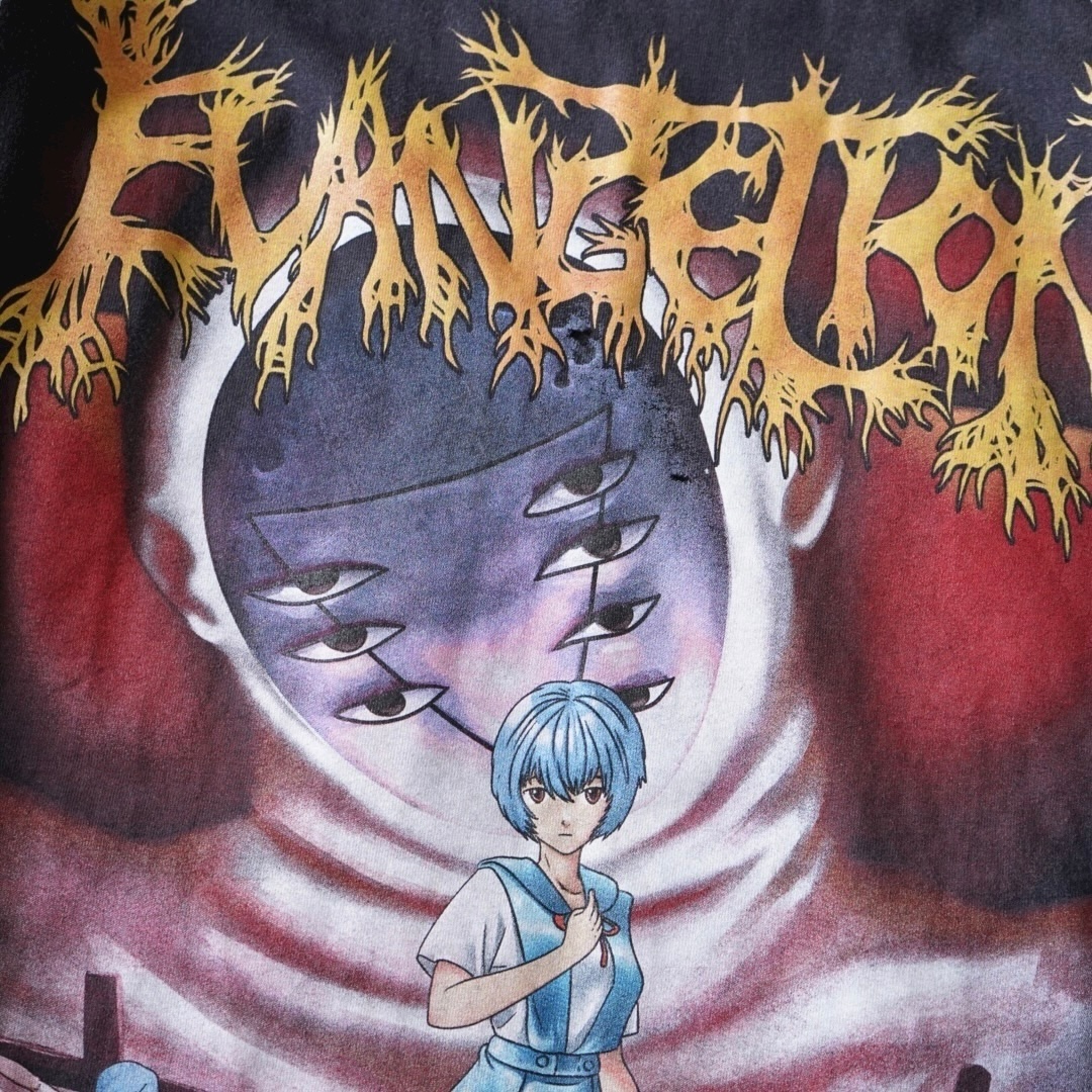 "綾波×リリスのサードインパクト / エヴァンゲリオン" double side print tee