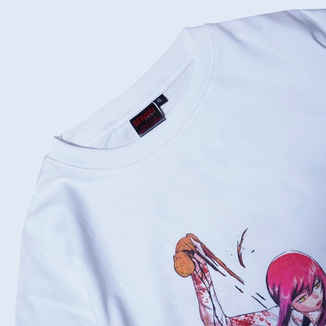 "リャンメンマキマブチ抜き / チェンソーマン" print tee