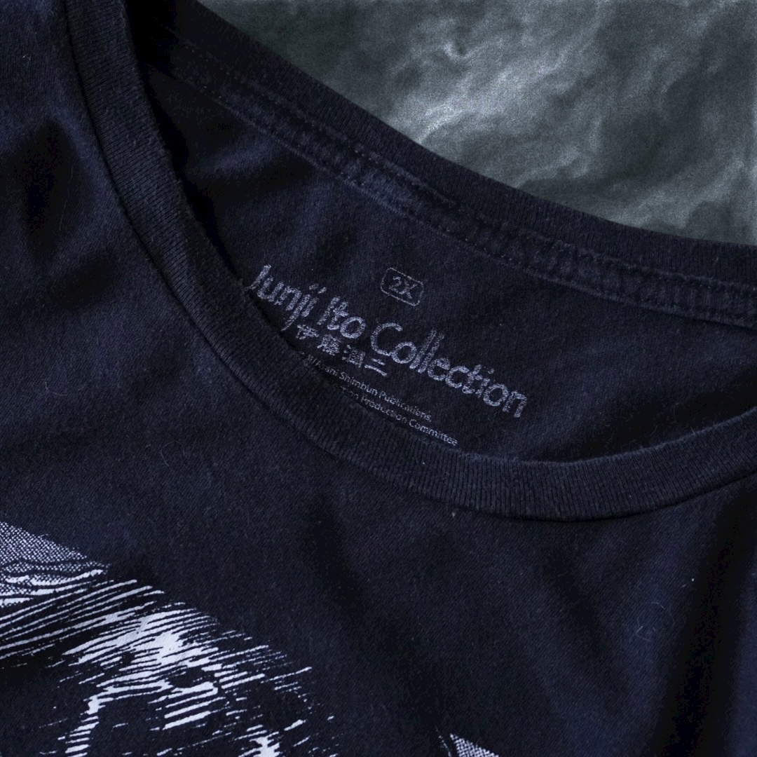 "オーバーサイズ富江 / 伊藤潤二 富江" official print tee