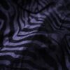 CHICO’S velours tiger stripe tailored jacket