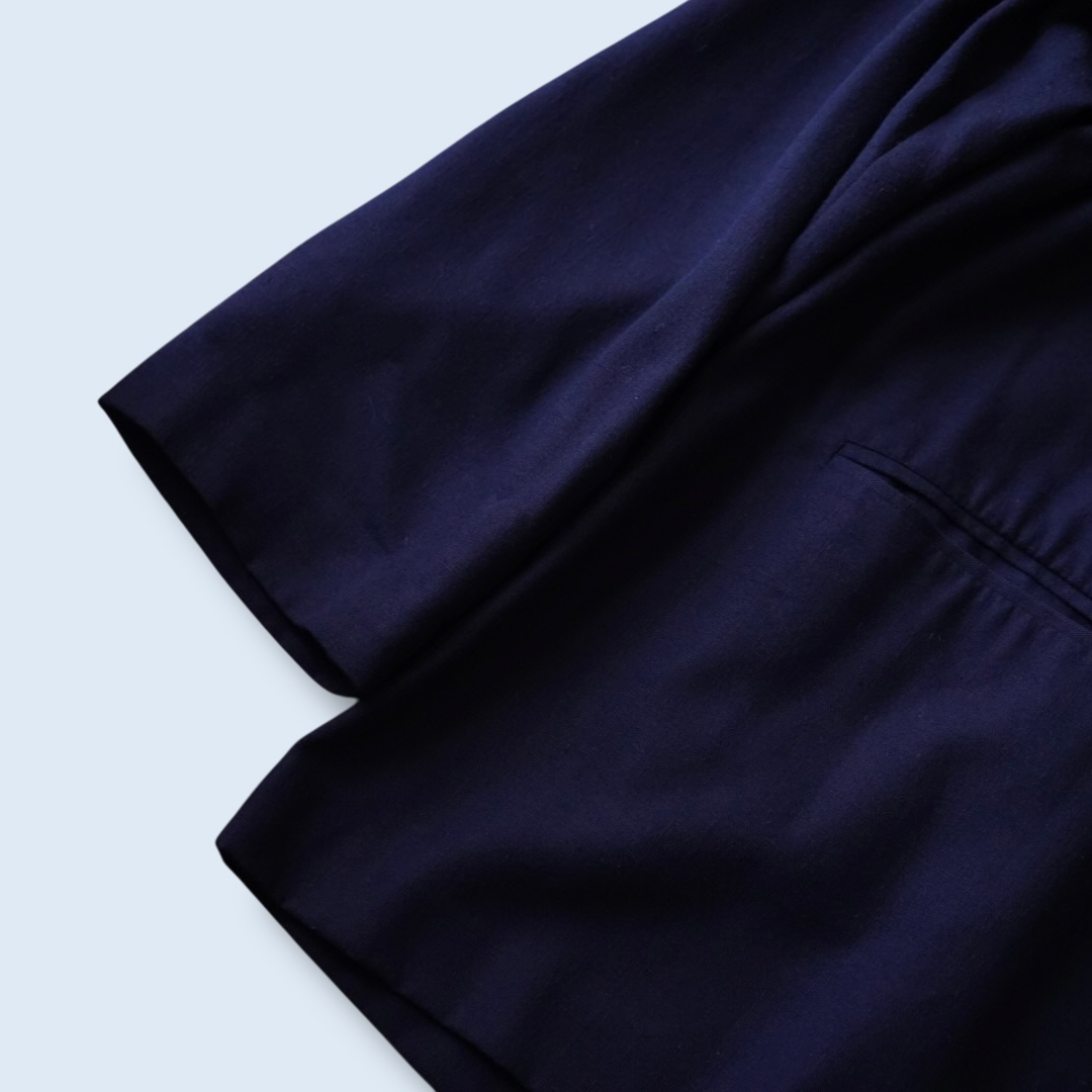 drape black easy tailoerd jacket