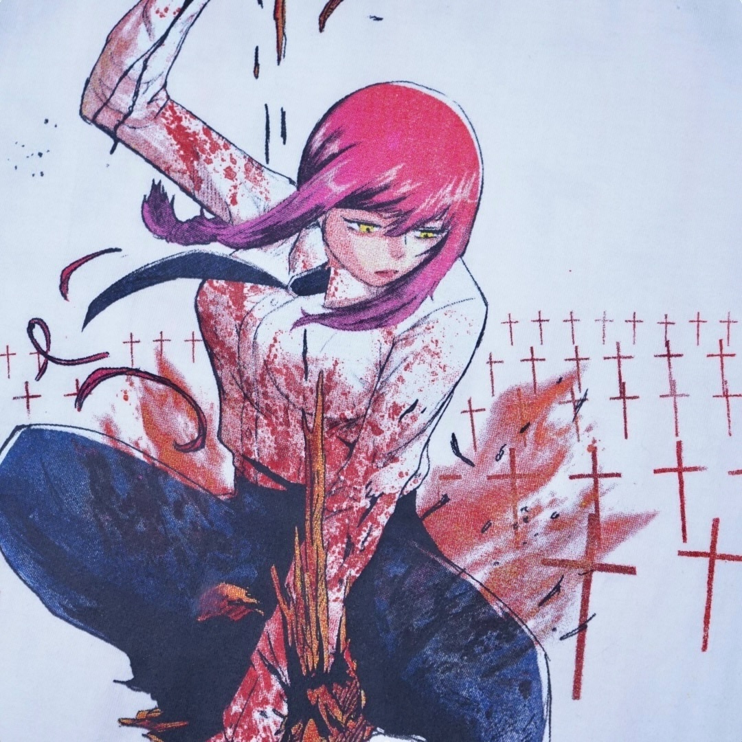 "リャンメンマキマブチ抜き / チェンソーマン" print tee