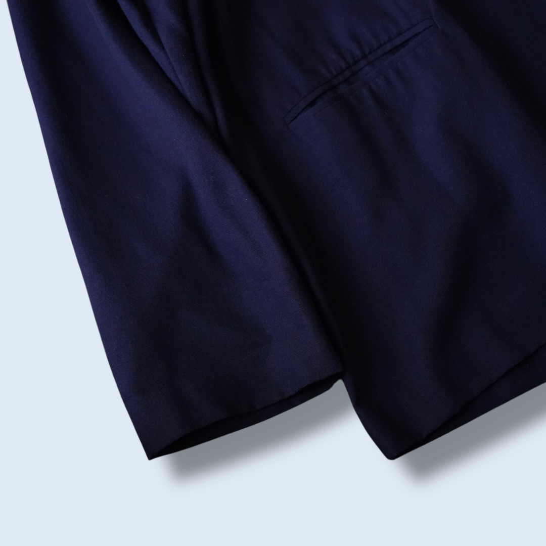 drape black easy tailoerd jacket