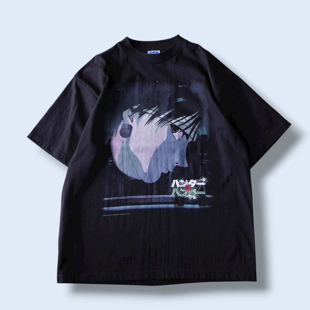 “クロロフェイスアップ / HUNTER×HUNTER” double side print tee
