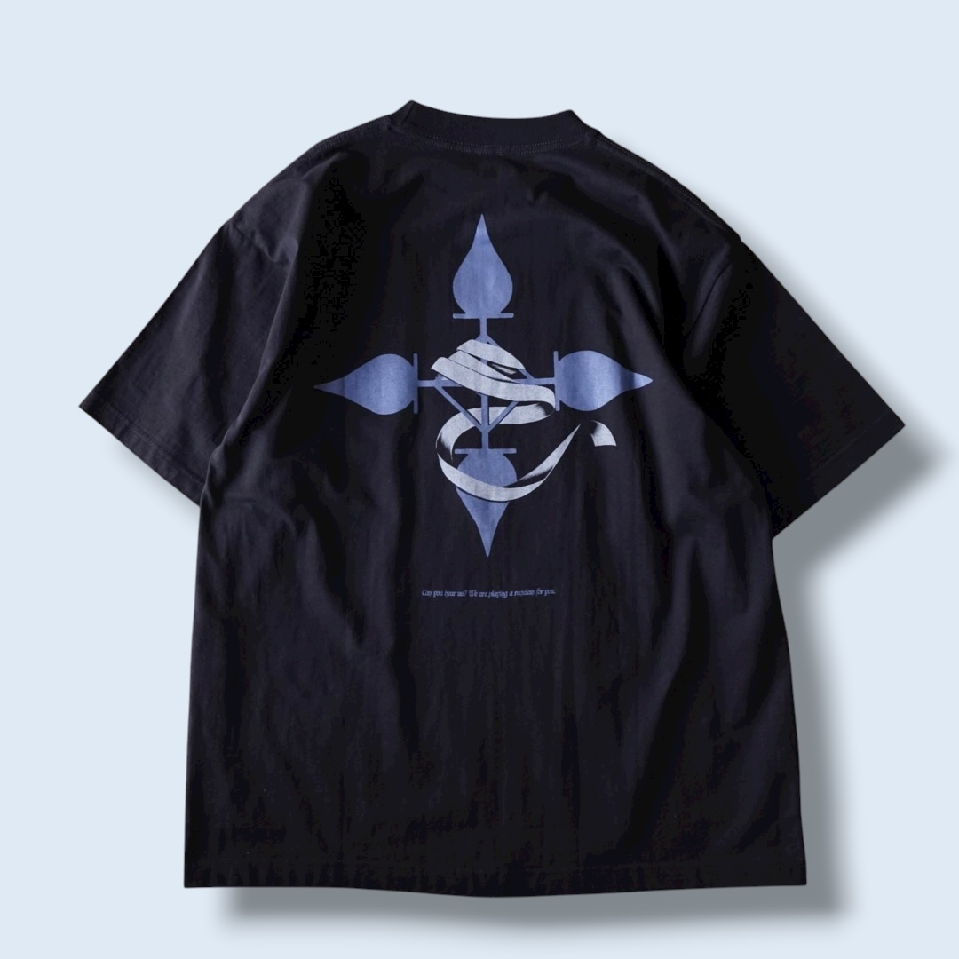 “クロロフェイスアップ / HUNTER×HUNTER” double side print tee