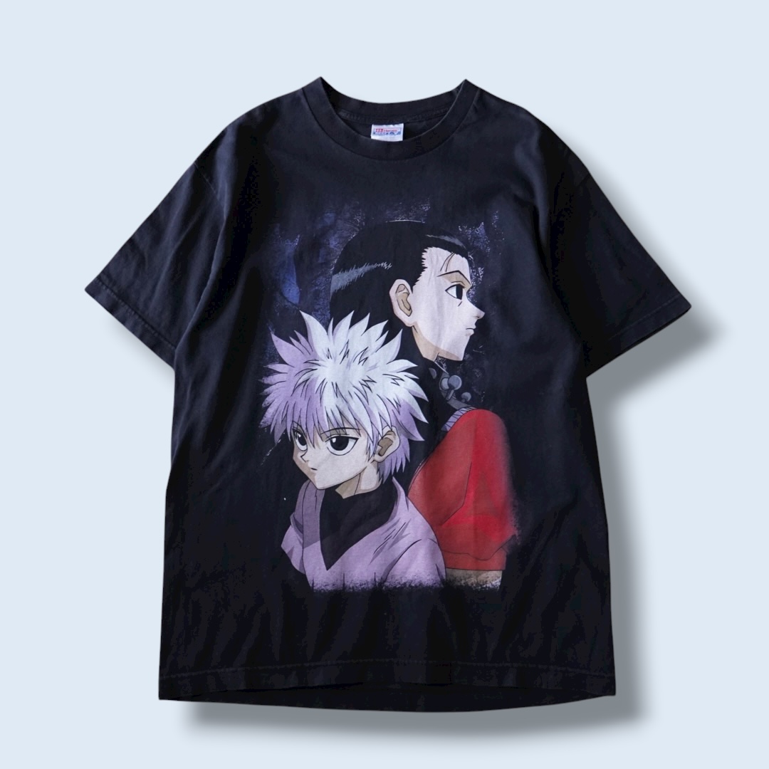 “キルア×イルミ / HUNTER×HUNTER” double side print tee