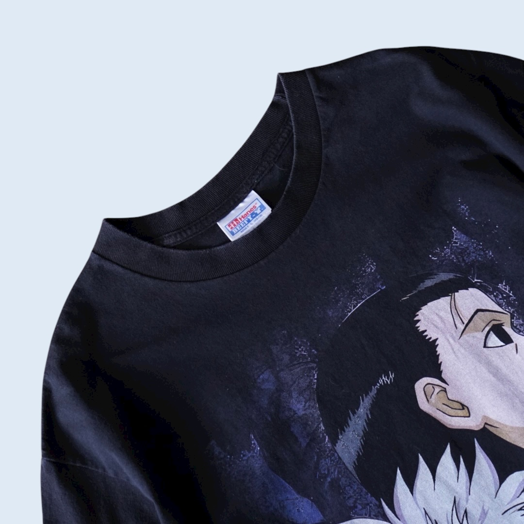 “キルア×イルミ / HUNTER×HUNTER” double side print tee