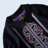 【BOB MACKIE】oversized embroidery design fake suede quilting jacket