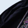 【BOB MACKIE】oversized embroidery design fake suede quilting jacket