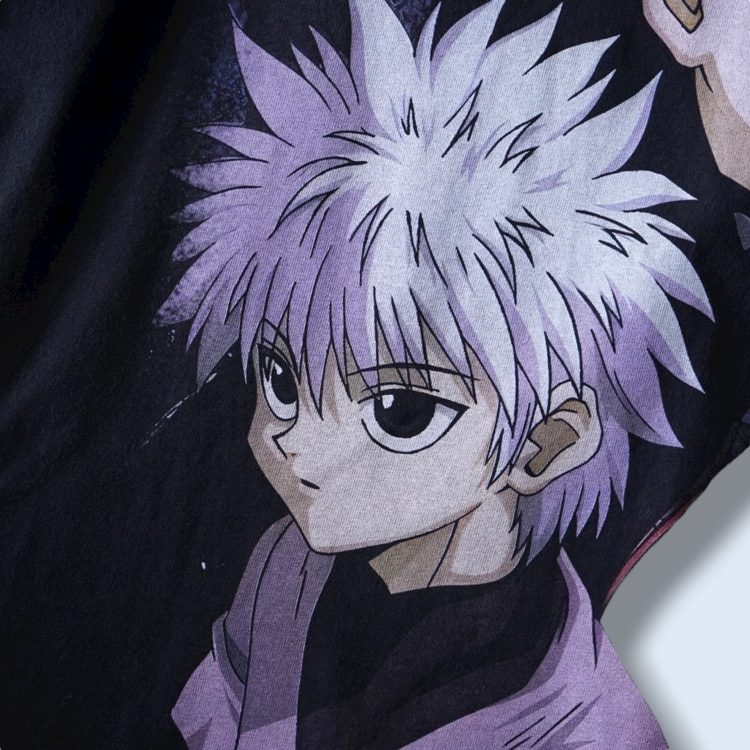 “キルア×イルミ / HUNTER×HUNTER” double side print tee