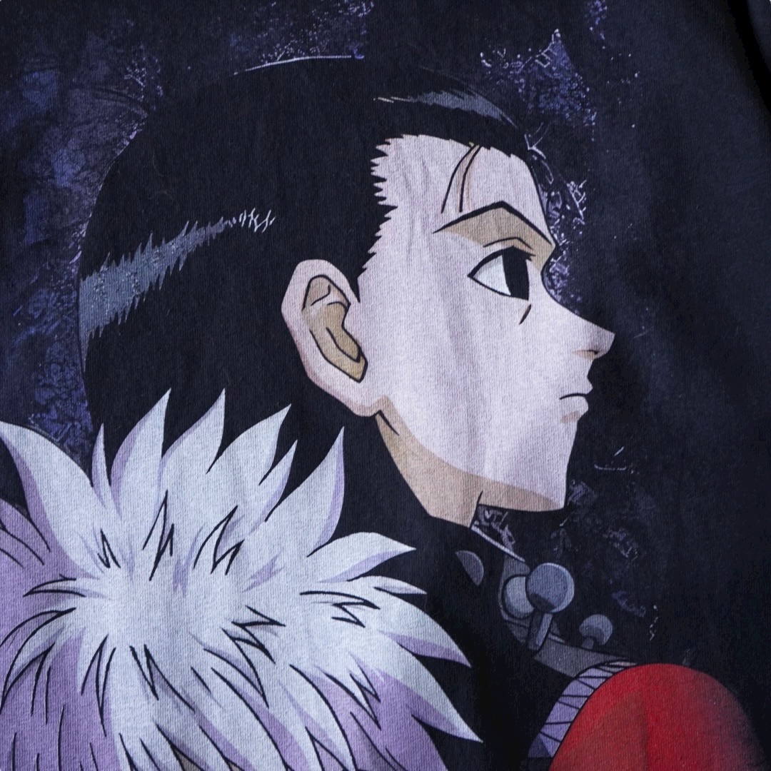 “キルア×イルミ / HUNTER×HUNTER” double side print tee