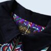 【BOB MACKIE】oversized embroidery design fake suede quilting jacket