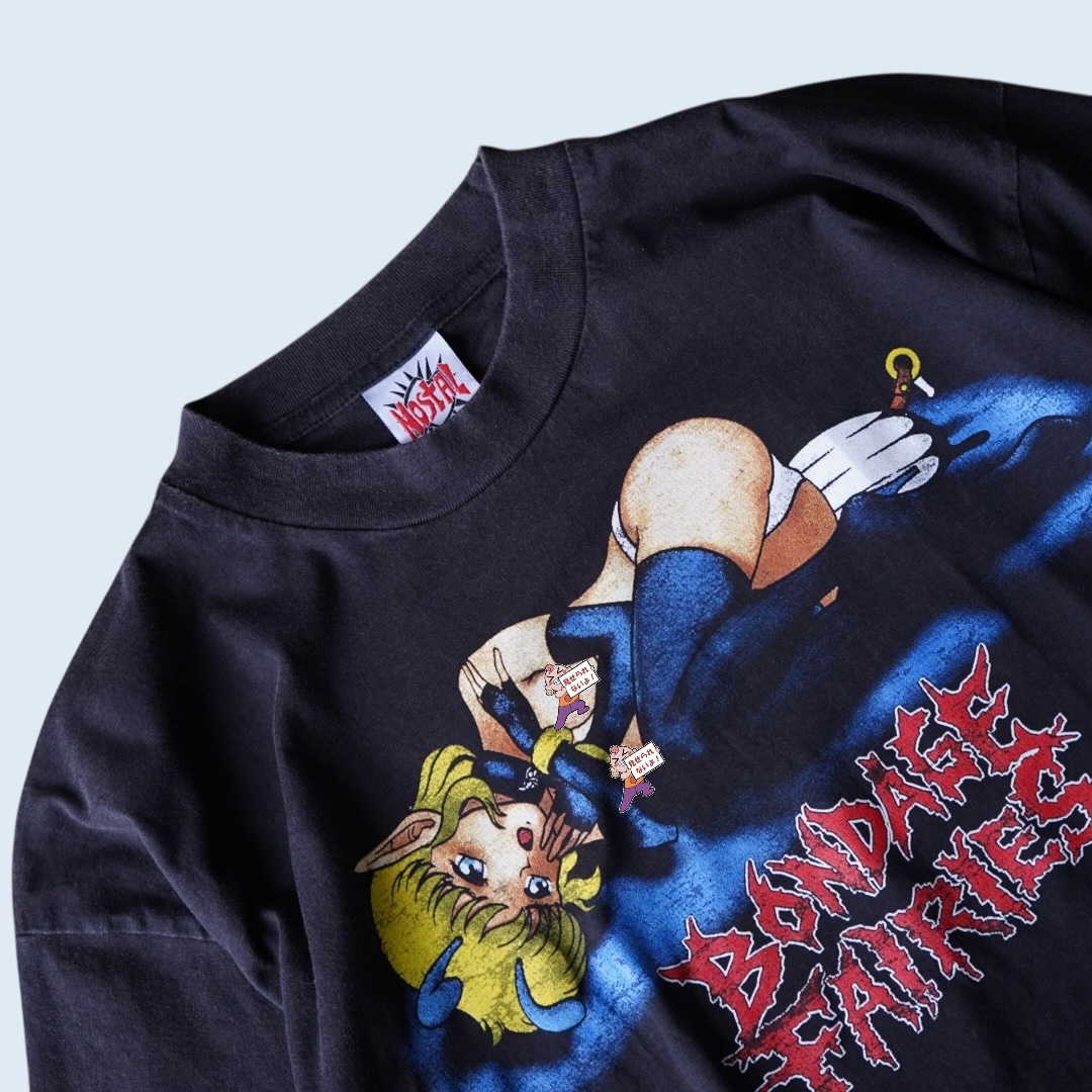 "リャンメンデカプリ / ボンデージフェアリーズ" double side print tee