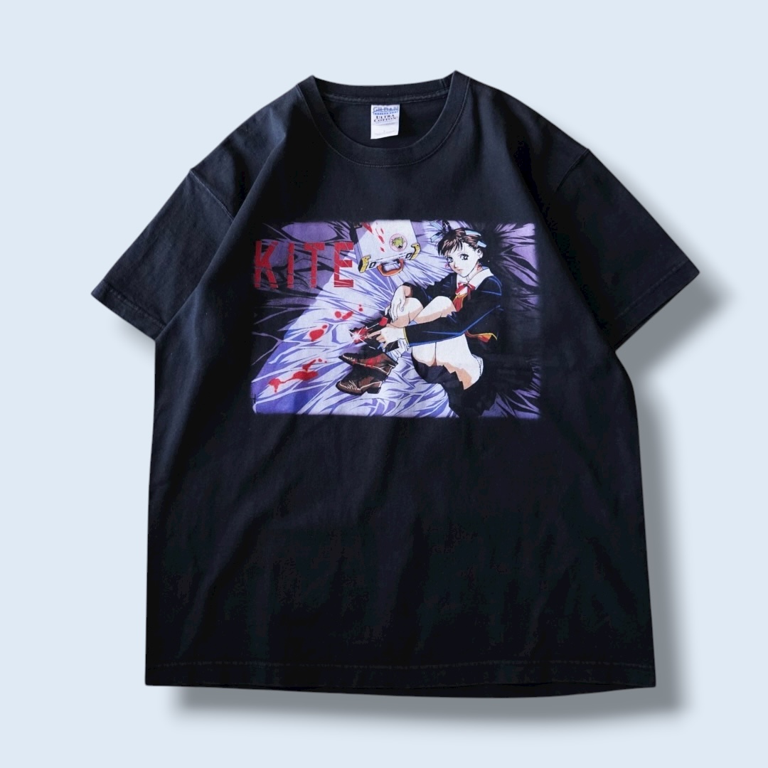 “サワ極上プリント / KITE” print tee