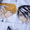 "クラピカとクロロのリャンメン / HUNTER×HUNTER" double side print tee