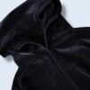 deformed black corduroy jacket