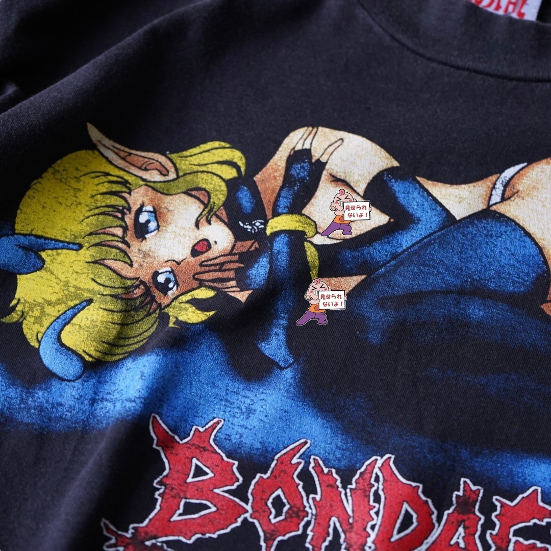 "リャンメンデカプリ / ボンデージフェアリーズ" double side print tee