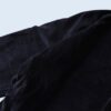 deformed black corduroy jacket