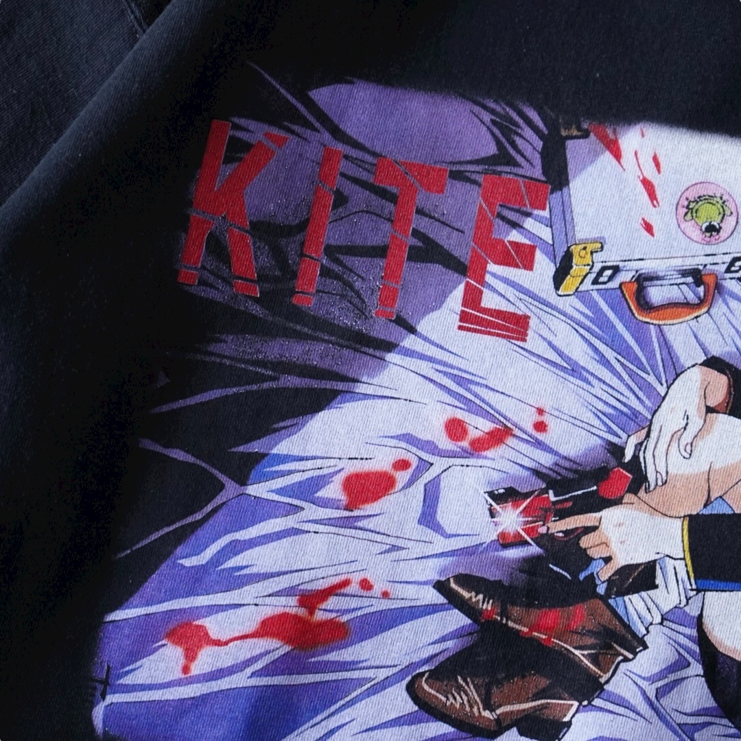 “サワ極上プリント / KITE” print tee