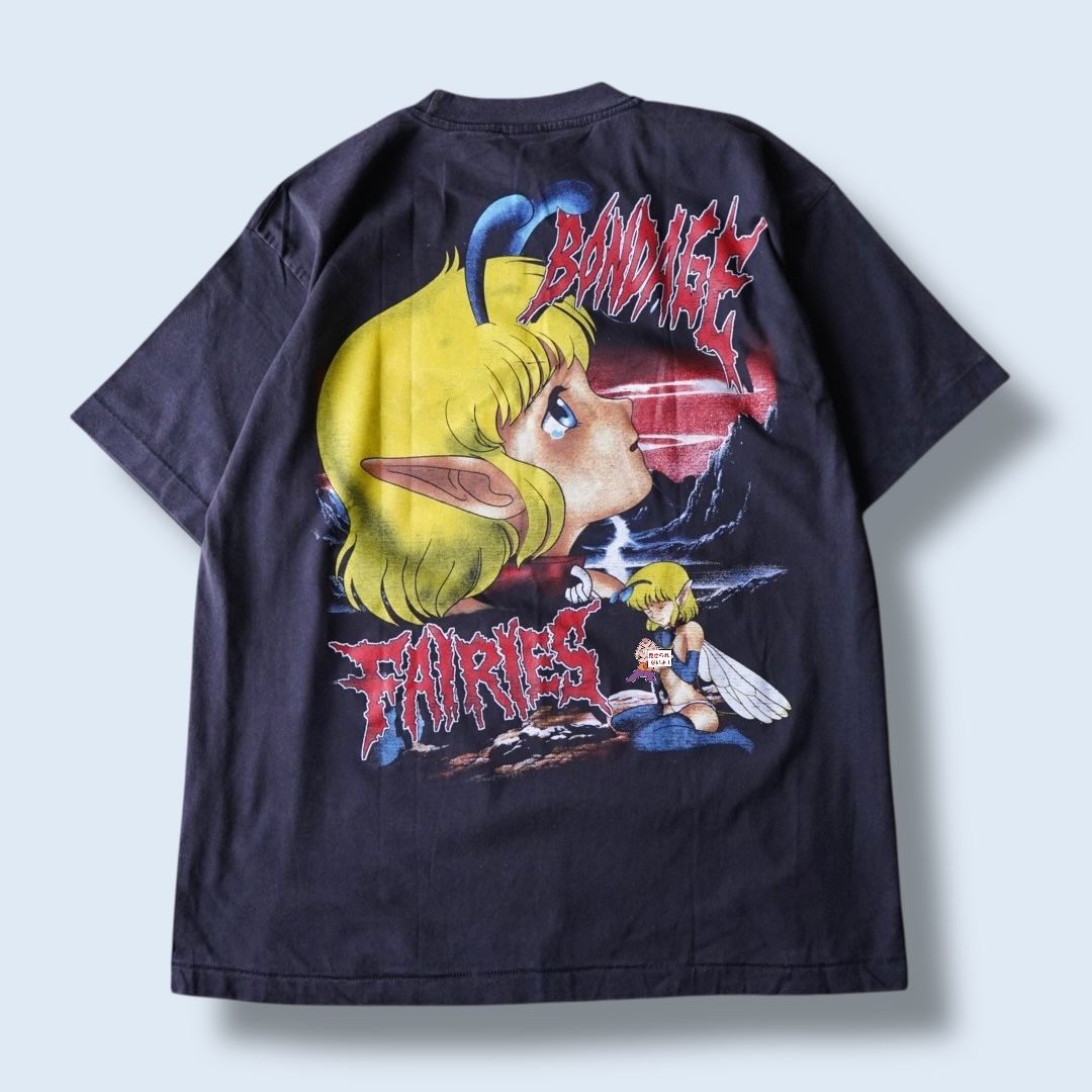 "リャンメンデカプリ / ボンデージフェアリーズ" double side print tee
