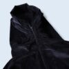 deformed black corduroy jacket