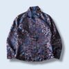 glossy China motif tracker jacket