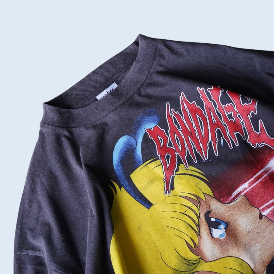 "リャンメンデカプリ / ボンデージフェアリーズ" double side print tee