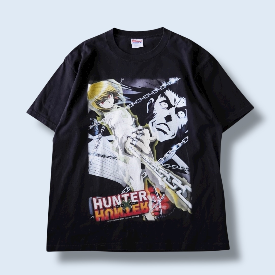 "クラピカvsウボォーギン / HUNTER×HUNTER" double side print tee