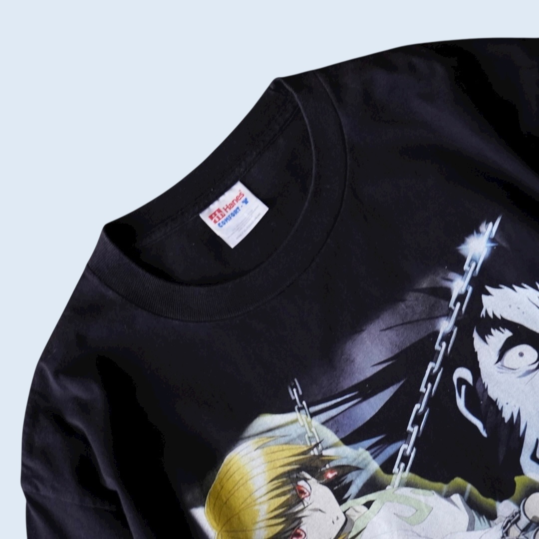 "クラピカvsウボォーギン / HUNTER×HUNTER" double side print tee