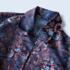 glossy China motif tracker jacket