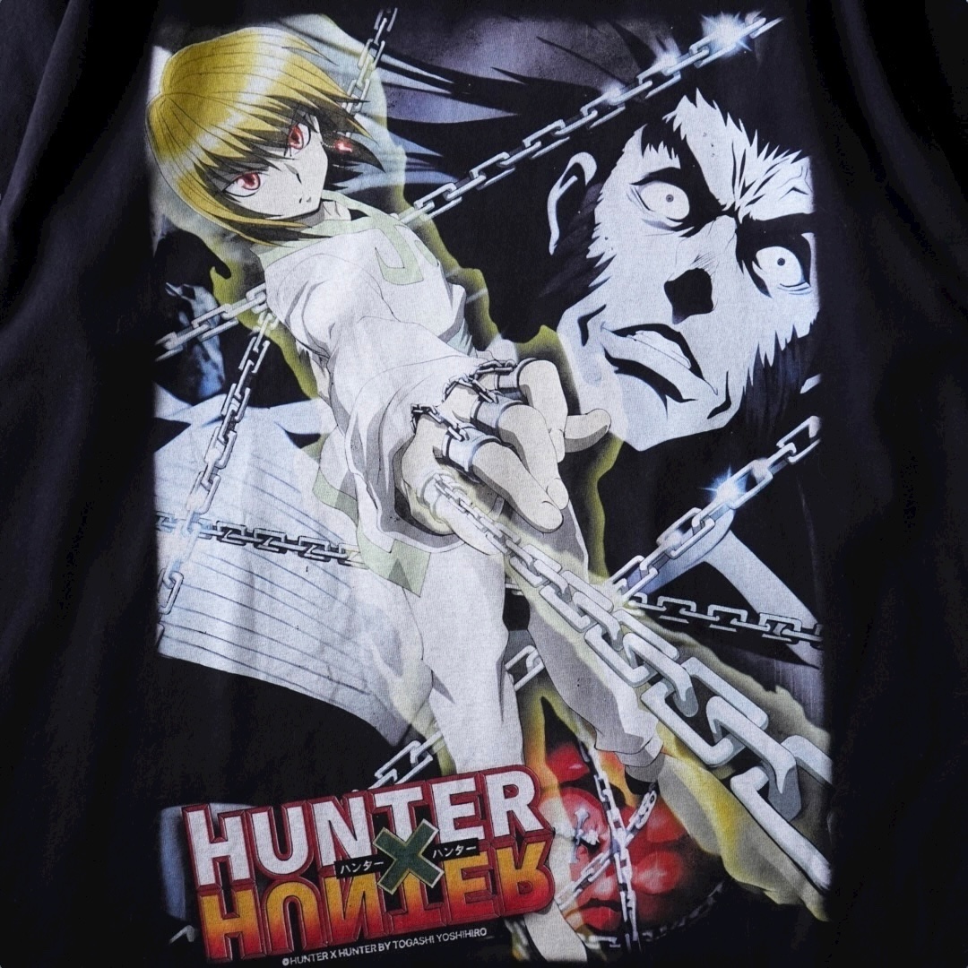 "クラピカvsウボォーギン / HUNTER×HUNTER" double side print tee