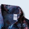 glossy China motif tracker jacket