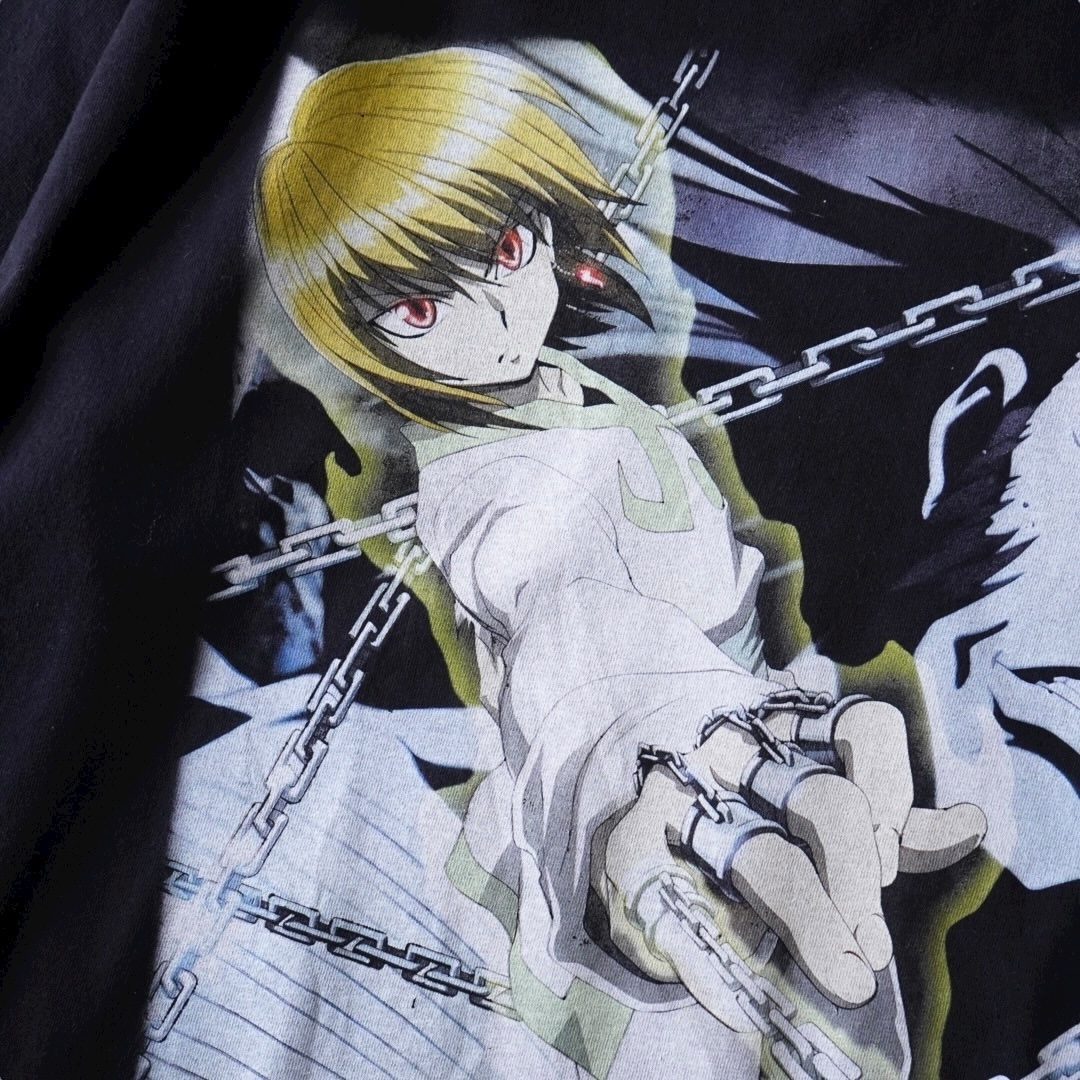 "クラピカvsウボォーギン / HUNTER×HUNTER" double side print tee
