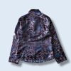 glossy China motif tracker jacket