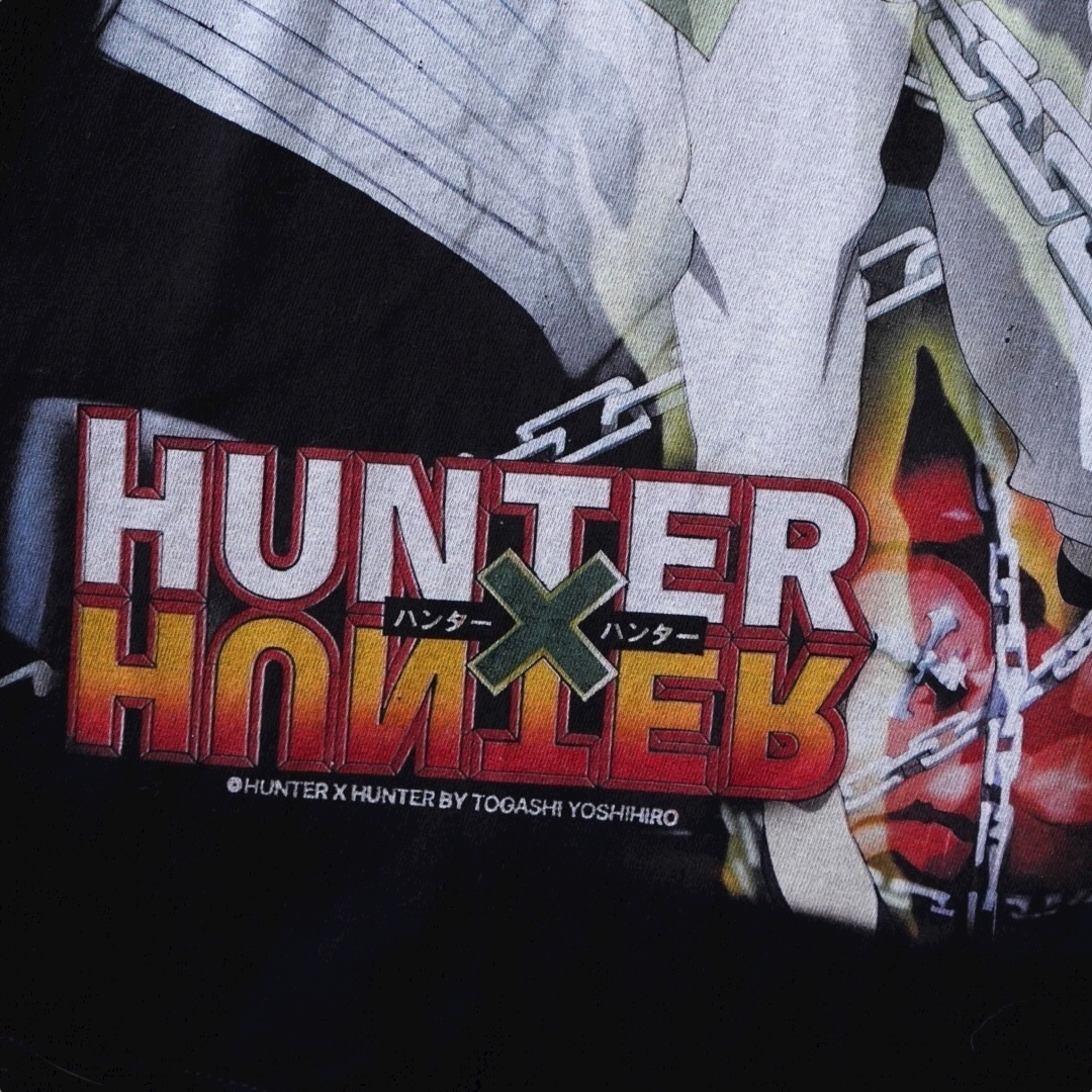 "クラピカvsウボォーギン / HUNTER×HUNTER" double side print tee