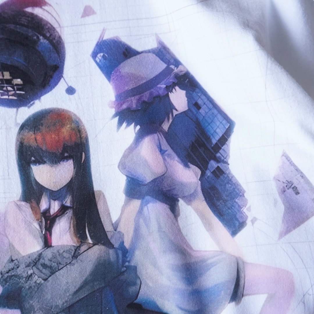"珍品シュタゲの本気ブート / シュタインズゲート" print tee