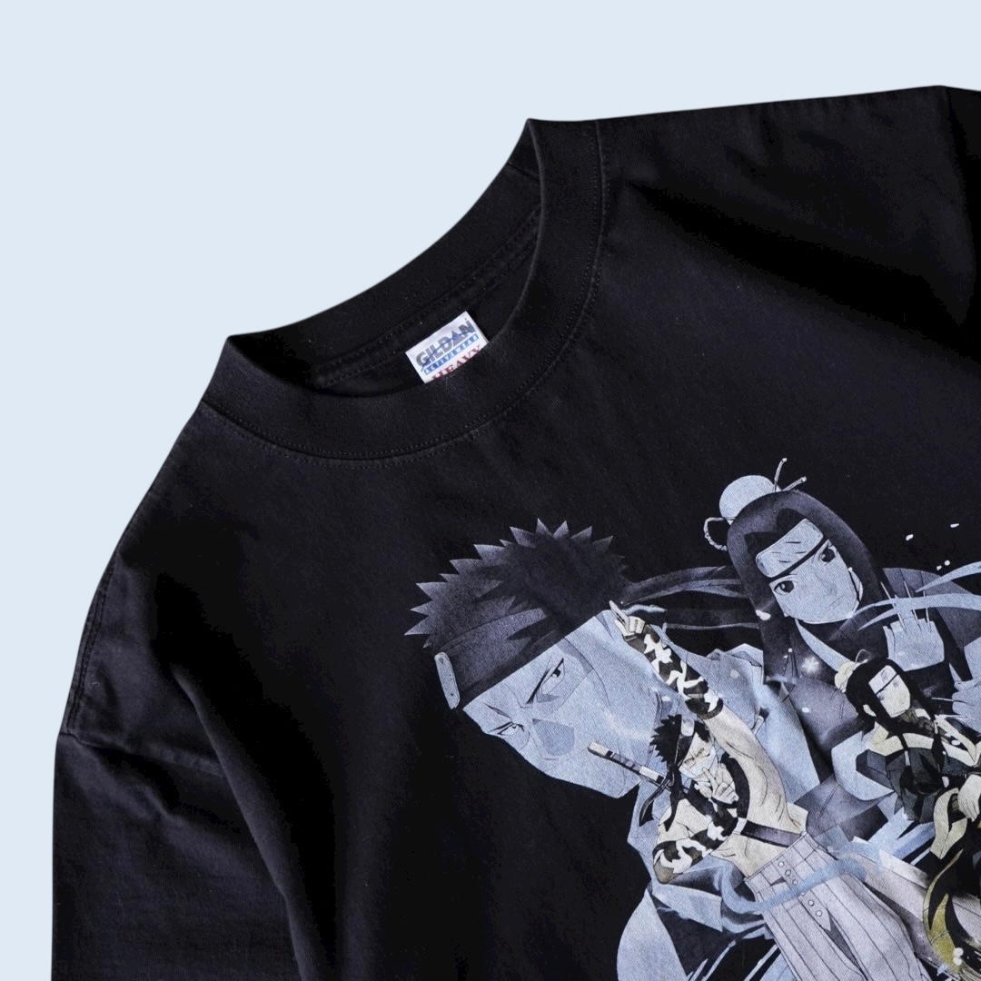 "再不斬×白 / NARUTO" print tee